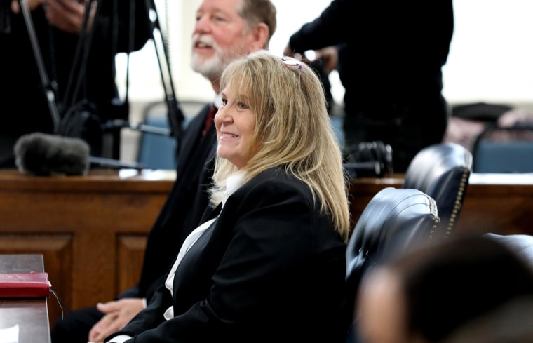 Former Colleton County Clerk of Court Mary Rebecca "Becky" Hill in St. Matthews, S.C., last year.
