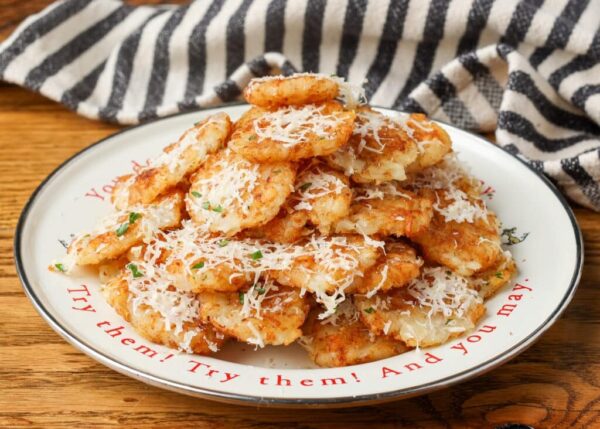 Smashed Tater Tots – Barefeet in the Kitchen